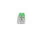 Preview: Isoled Hebelklemme, 2-polig, 0,2-4mm², 50Stk, 450V/32A, alle Leiterarten, werkzeuglos Kabel verbinden 117906