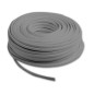 Preview: Isoled Kabel PVC ummantelt, grau, 4x0,5mm² LIYY, Meterware 117911