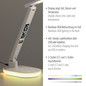 Preview: JUST LIGHT TINA LED Tischleuchte CCT Dimmbar 6W 2-fach weiss 11018-16