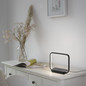 Preview: JUST LIGHT OMARI LED Tischleuchte Warmweiss Dimmbar 2,5W schwarz 11019-18