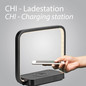 Preview: JUST LIGHT OMARI LED Tischleuchte Warmweiss Dimmbar 2,5W schwarz 11019-18