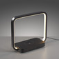 Preview: JUST LIGHT OMARI LED Tischleuchte Warmweiss Dimmbar 2,5W schwarz 11019-18