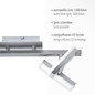 Preview: JUST LIGHT RICO LED Deckenleuchte Warmweiss 8W 4-fach stahl 11277-55