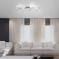 Preview: JUST LIGHT RICO LED Deckenleuchte Warmweiss 16W 8-fach stahl 11278-55