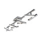 Preview: JUST LIGHT RICO LED Deckenleuchte Warmweiss 16W 8-fach stahl 11278-55