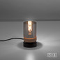 Preview: JUST LIGHT PASQUAL Tischleuchte E27 max.40W schwarz 11310-18
