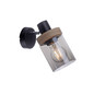 Preview: JUST LIGHT PASQUAL Wand- und Deckenleuchte E27 max.40W schwarz 11311-18