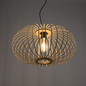 Preview: JUST LIGHT RACOON Pendelleuchte E27 max. 40W Holz-natur 11409-79