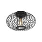 Preview: JUST LIGHT RACOON Deckenleuchte E27 max. 40W schwarz 11410-18