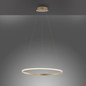 Preview: JUST LIGHT CIRCLE LED Pendelleuchte Warmweiss 29W gold 11524-12