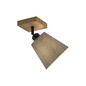 Preview: JUST LIGHT GERDA MICHEL Wand- und Deckenleuchte E27 max. 40W Holz-natur 11581-79