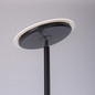 Preview: JUST LIGHT HANS LED Stehleuchte Warmweiss Dimmbar 25,5W 2-fach schwarz 11709-18