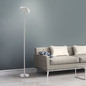 Preview: JUST LIGHT HANS LED Stehleuchte Warmweiss Dimmbar 22W stahl 11729-55