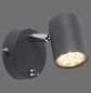 Preview: JUST LIGHT TARIK Wandleuchte GU10 Warmweiss max.4,5W anthrazit 11941-13