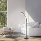 Preview: JUST LIGHT LOKI Stehleuchte E14 Warmweiss max.5W schwarz 12157-18