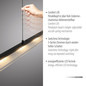 Preview: JUST LIGHT NELE LED Pendelleuchte Warmweiss Dimmbar 21W schwarz 12288-18