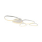 Preview: JUST LIGHT PEBBLES LED Deckenleuchte Warmweiss Dimmbar 42W weiss 14045-16