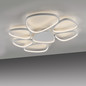 Preview: JUST LIGHT PEBBLES LED Deckenleuchte Warmweiss Dimmbar 54W weiss 14046-16