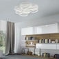 Preview: JUST LIGHT PEBBLES LED Deckenleuchte Warmweiss Dimmbar 54W weiss 14046-16