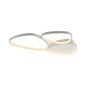 Preview: JUST LIGHT PEBBLES LED Deckenleuchte Warmweiss Dimmbar 26,5W weiss 14049-16