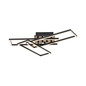 Preview: JUST LIGHT AKUSTIKA LED Deckenleuchte Warmweiss 20,5W Holz-natur 14051-79