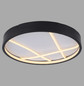 Preview: JUST LIGHT MIKADO LED Deckenleuchte Warmweiss Dimmbar 33W schwarz 14091-18