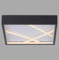 Preview: JUST LIGHT MIKADO LED Deckenleuchte Warmweiss Dimmbar 28W schwarz 14092-18
