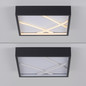 Preview: JUST LIGHT MIKADO LED Deckenleuchte Warmweiss Dimmbar 28W schwarz 14092-18