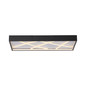 Preview: JUST LIGHT MIKADO LED Deckenleuchte Warmweiss Dimmbar 42W schwarz 14094-18