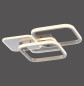 Preview: JUST LIGHT SEVENT LED Deckenleuchte Warmweiss 36W stahl 14117-55