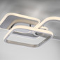 Preview: JUST LIGHT SEVENT LED Deckenleuchte Warmweiss 36W stahl 14117-55