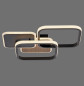 Preview: JUST LIGHT SEVENT LED Deckenleuchte Warmweiss 36W Holzdekor 14117-78