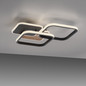 Preview: JUST LIGHT SEVENT LED Deckenleuchte Warmweiss 36W Holzdekor 14117-78