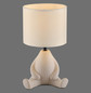 Preview: JUST LIGHT TED Tischleuchte E27 max. 25W sand 14190-39