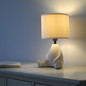 Preview: JUST LIGHT TED Tischleuchte E27 max. 25W sand 14190-39