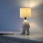 Preview: JUST LIGHT TED Tischleuchte E27 max. 25W sand 14191-39