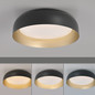 Preview: JUST LIGHT OSKO LED Deckenleuchte CCT Dimmbar 27,5W schwarz 14215-18