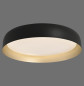 Preview: JUST LIGHT OSKO LED Deckenleuchte CCT Dimmbar 36,5W schwarz 14216-18