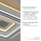 Preview: JUST LIGHT TOLAGO LED Deckenleuchte CCT Dimmbar 46W weiss 14283-16
