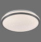 Preview: JUST LIGHT KYLE LED Deckenleuchte Warmweiss Dimmbar 10W schwarz 14293-18