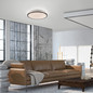 Preview: JUST LIGHT KYLE LED Deckenleuchte Warmweiss Dimmbar 10W schwarz 14293-18