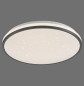 Preview: JUST LIGHT KYLE LED Deckenleuchte Warmweiss Dimmbar 19,5W schwarz 14294-18