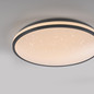 Preview: JUST LIGHT KYLE LED Deckenleuchte Warmweiss Dimmbar 19,5W schwarz 14294-18