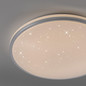 Preview: JUST LIGHT KYLE LED Deckenleuchte Warmweiss Dimmbar 34W silber 14295-21