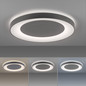 Preview: JUST LIGHT ANIKA LED Deckenleuchte CCT Dimmbar 54W grau 14327-18