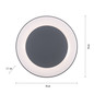 Preview: JUST LIGHT ANIKA LED Deckenleuchte CCT Dimmbar 54W grau 14327-18