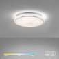 Preview: JUST LIGHT JUPITER LED Deckenleuchte CCT 13,6W weiss 14362-16