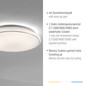 Preview: JUST LIGHT JUPITER LED Deckenleuchte CCT 28,8W weiss 14364-16