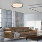 Preview: JUST LIGHT SATI LED Deckenleuchte Warmweiss Dimmbar 19,5W grau 14368-15