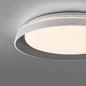 Preview: JUST LIGHT SATI LED Deckenleuchte Warmweiss Dimmbar 19,5W grau 14368-15